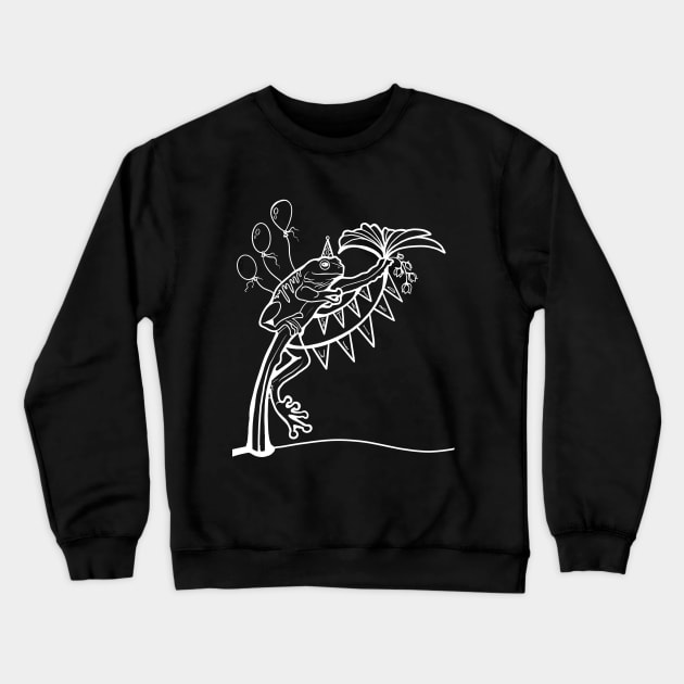 Stay Weird Froggo Crewneck Sweatshirt by PanArt